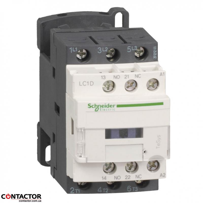 КОНТАКТОР 3Р 9A НО+НЗ 110В 50Гц , Schneider LC1D09F7 Фото: КОНТАКТОР 3Р 9A НО+НЗ 110В 50Гц , Schneider LC1D09F7
