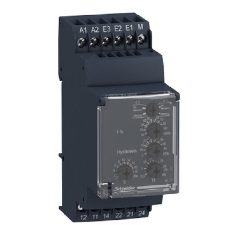 Реле контролю струму 1P, 5А, 2 CO, 0.15…15A,24..240В AC/DC
