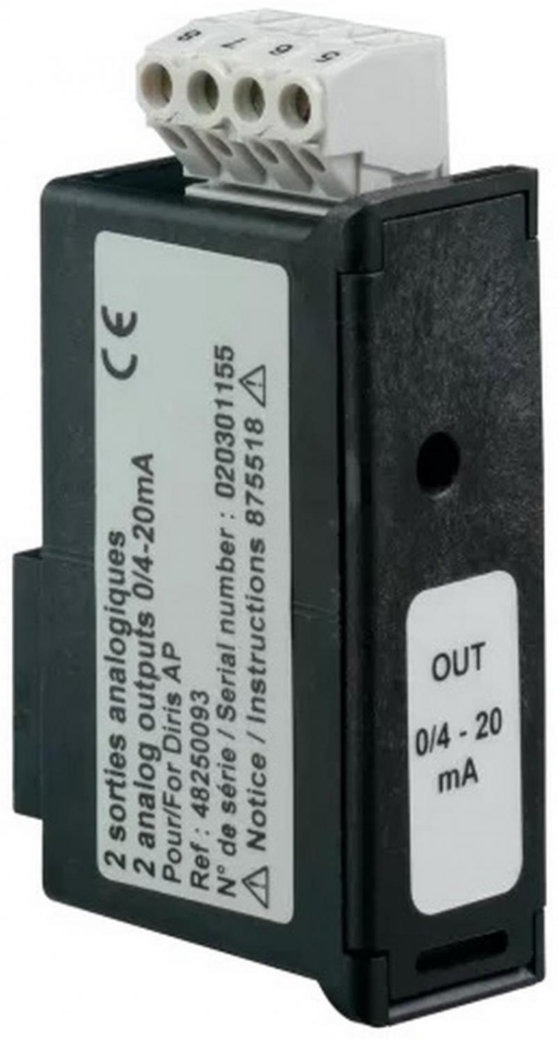 Витий модуль зв язку Socomec 2x0/4-20мА для DIRIS A-30/41/ATYS