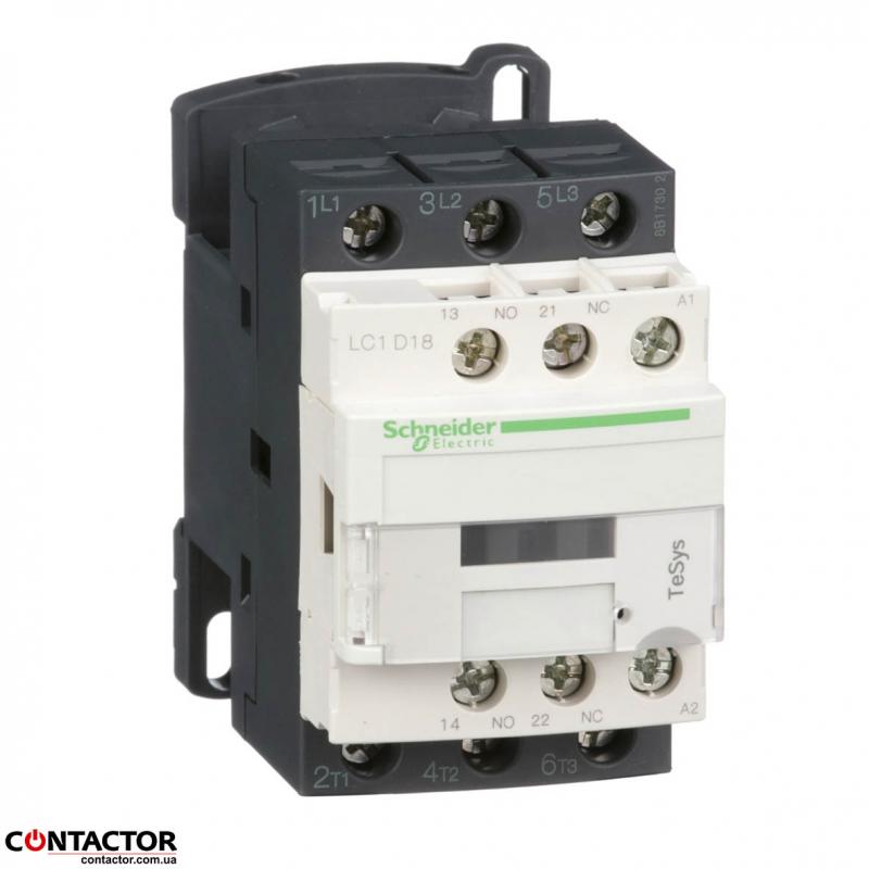 КОНТАКТОР 3Р 18A НО+Н3 24В 50Гц , Schneider LC1D18B7 Фото: КОНТАКТОР 3Р 18A НО+Н3 24В 50Гц , Schneider LC1D18B7