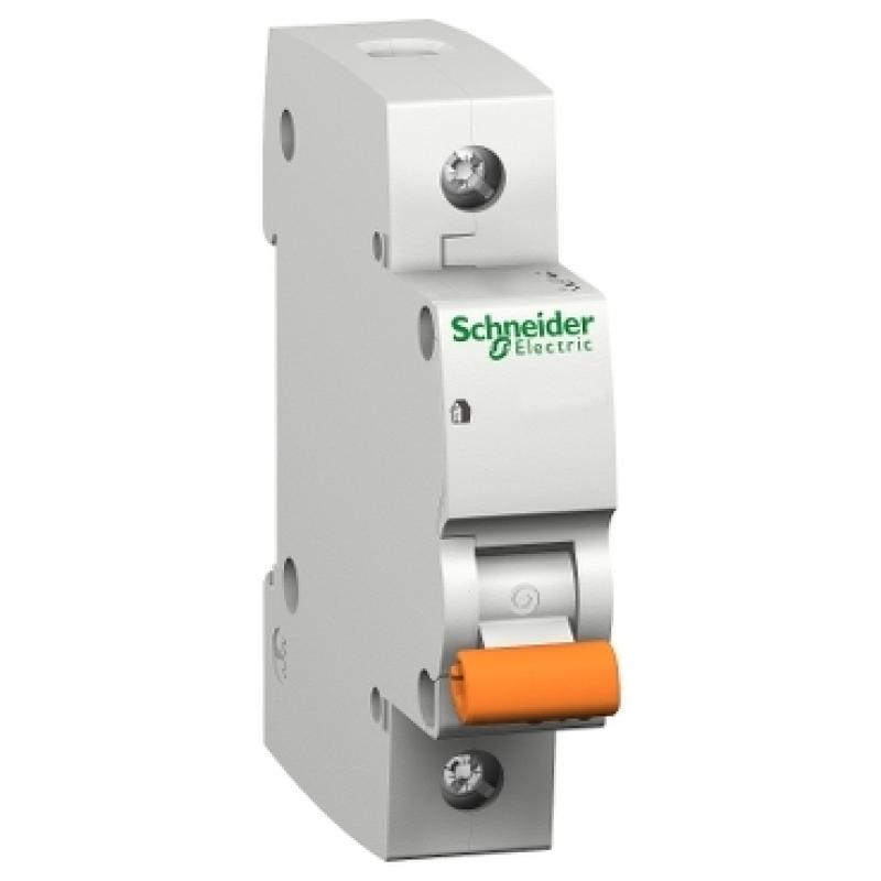 Автоматичний вимикач Schneider BA63 25A 1P,C