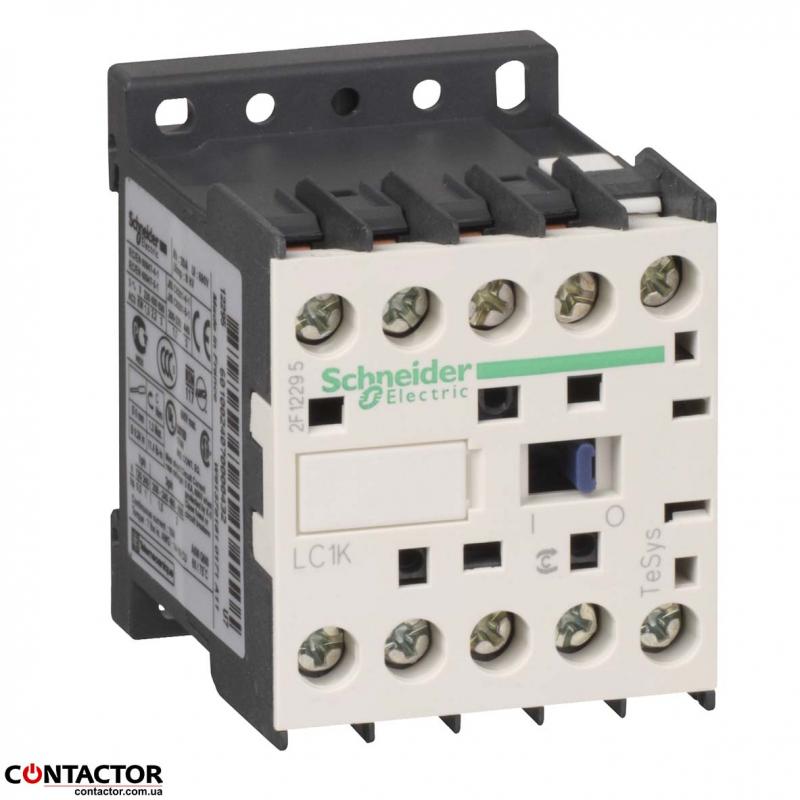 Контактор K 3P, 9А, НО, 220В  50/60Гц, Schneider LC1K0910M7