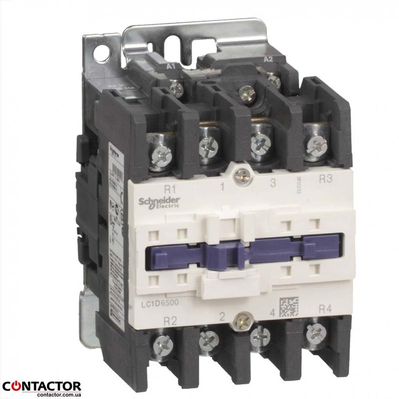 Контактор  4Р  80А  АС1 110В, Schneider LC1D65008F7