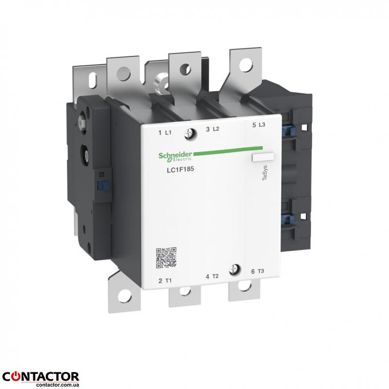 Контактор F3P,185 А, без котушки, Schneider LC1F185