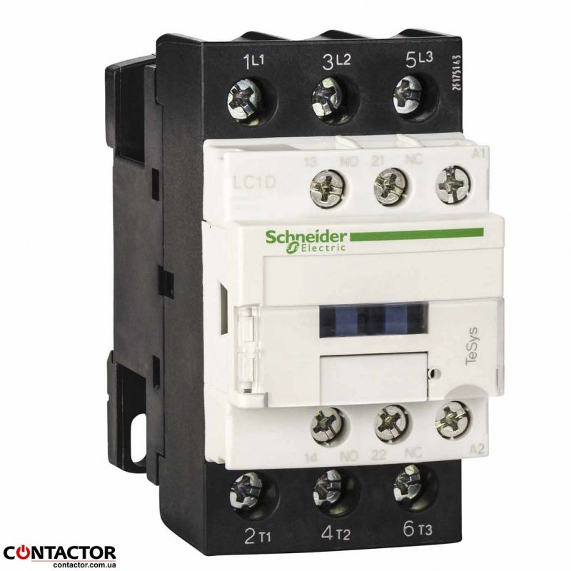 Контактор 3Р 32A НО+НЗ 230В 50Гц, Schneider LC1D32P7 купить Контактор 3Р 32A НО+НЗ 230В 50Гц, Schneider LC1D32P7