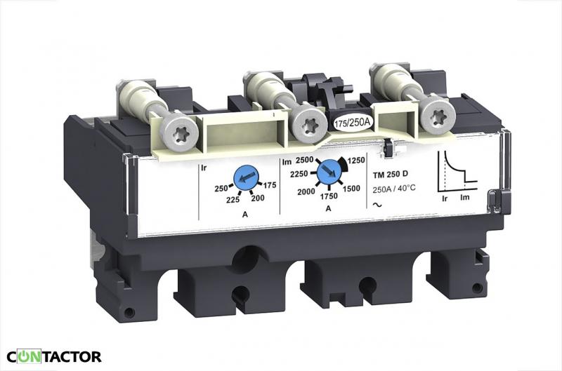 Розчіплювач 3Р3D TM200D 200Aдля NSX250, Schneider LV431431