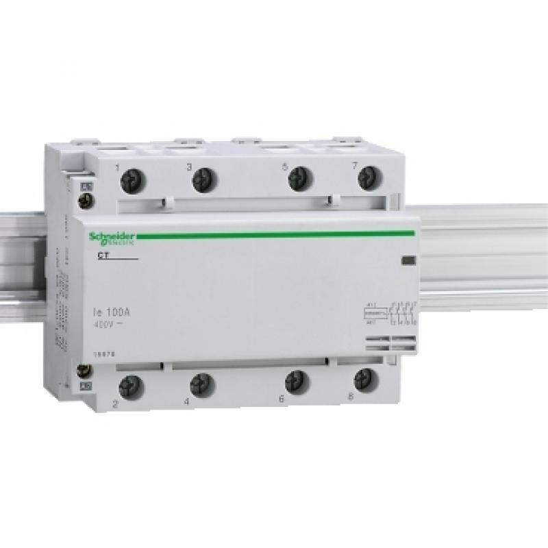 Модульний контактор CT 100А 4НО 220/240В, Schneider CT 15978 купить Модульний контактор CT 100А 4НО 220/240В, Schneider CT 15978