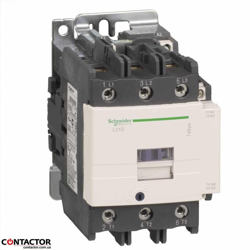 Контактор D 3P 95А,НО+НЗ 110B 50/60ГЦ, Schneider LC1D95F7 купить Контактор D 3P 95А,НО+НЗ 110B 50/60ГЦ, Schneider LC1D95F7