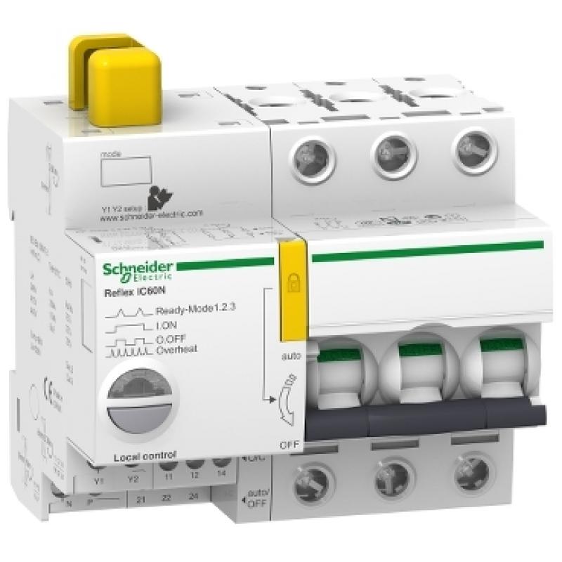 Автоматичний вимикач REFLEX iC60N 40A 3P, B, Ti24, Schneider A9C61340 купить Автоматичний вимикач REFLEX iC60N 40A 3P, B, Ti24, Schneider A9C61340