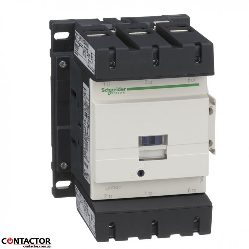 Контактор D 3P 150А НО+НЗ 110B 50/60ГЦ, Schneider LC1D150F7