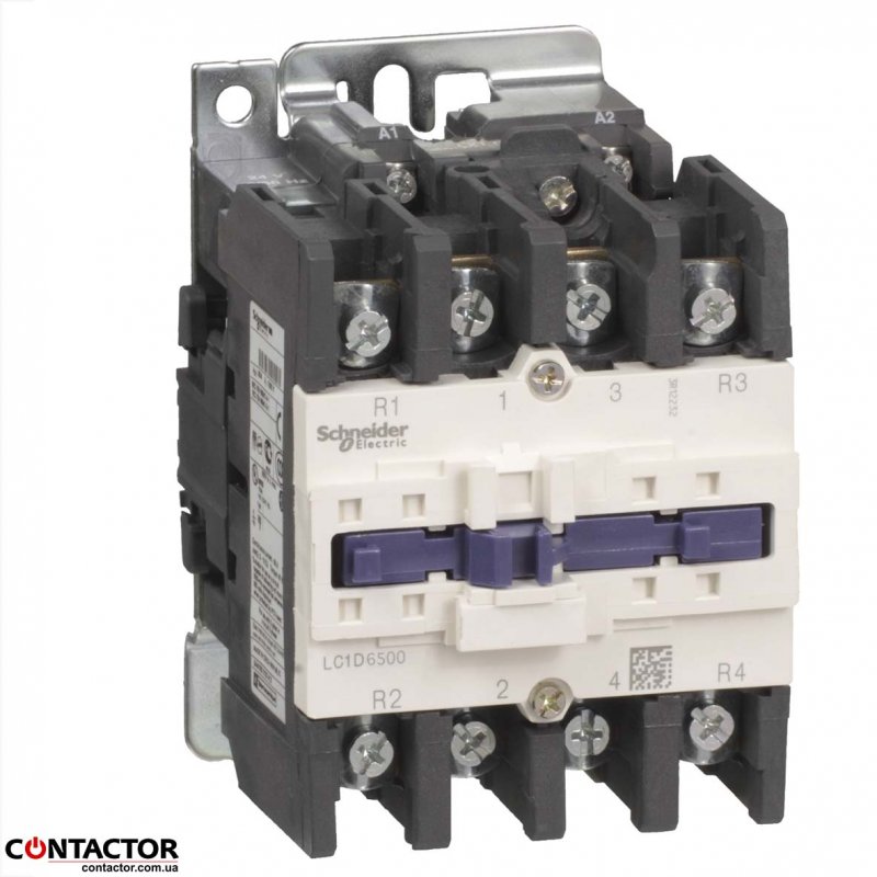 Контактор 4Р  80А  АС1  220В, Schneider LC1D65008M7