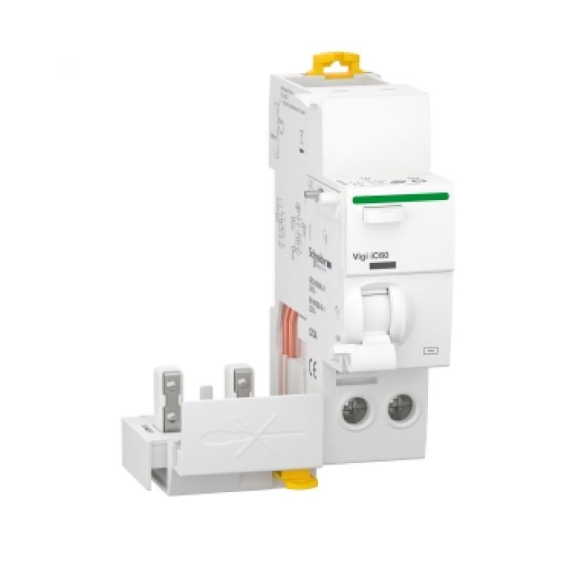 Диференційний блок Acti9 VIGI iC60 2P 25A 10мА тип AC, Schneider A9Q10225 Фото: Диференційний блок Acti9 VIGI iC60 2P 25A 10мА тип AC, Schneider A9Q10225
