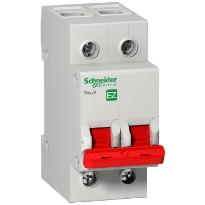 Вимикач навантаження Easy9 125A 2P 4,5kA, Schneider EZ9S16292 купить Вимикач навантаження Easy9 125A 2P 4,5kA, Schneider EZ9S16292