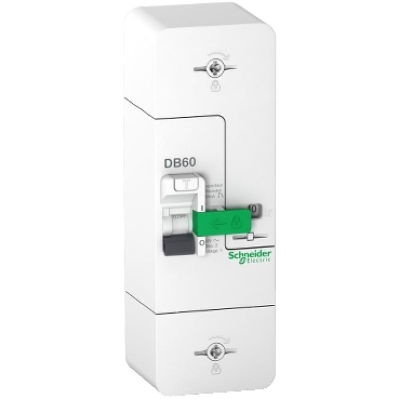Дифавтомат корпусний Resi9 DB60 2P 15/30/45A 500mA селективний, тип S, Schneider R9FS645