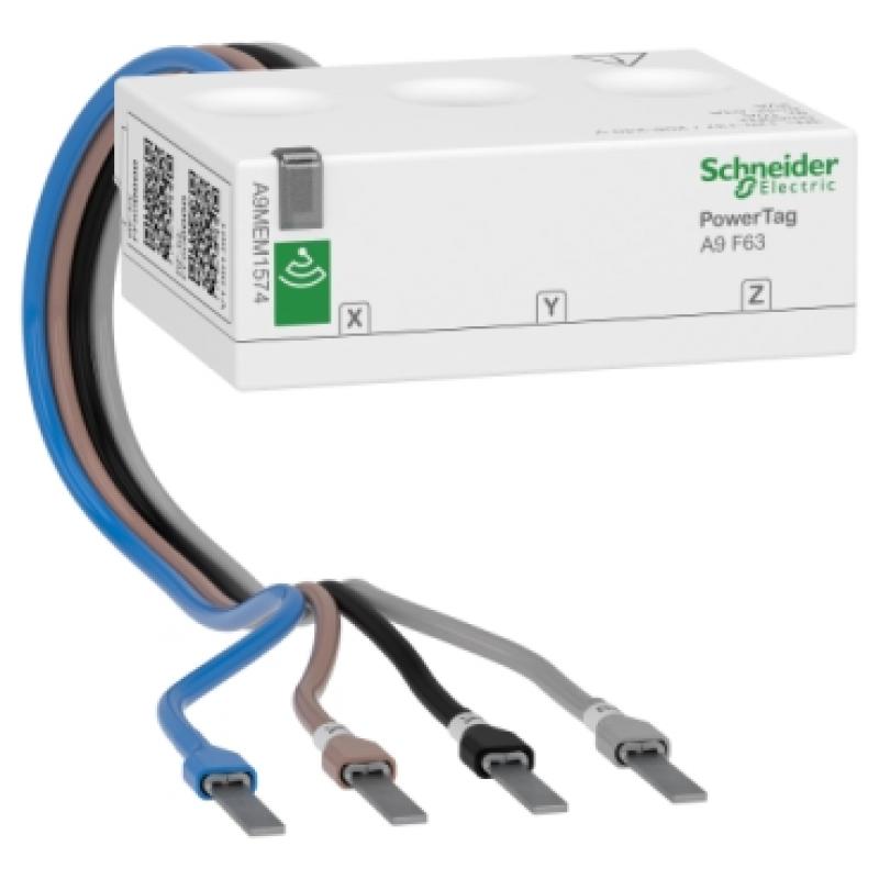 Датчик ел.енергії PowerTag 3P+N верхнє,нижнє, провід