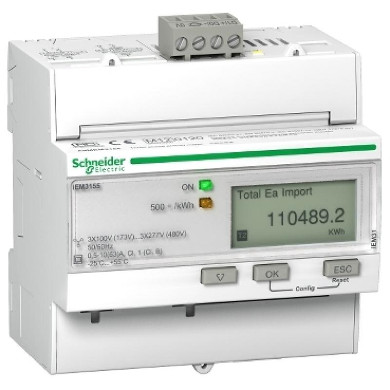 Лічильник енергії iEM3155 - 63 A - Modbus -багатотарифний - MID купить Лічильник енергії iEM3155 - 63 A - Modbus -багатотарифний - MID