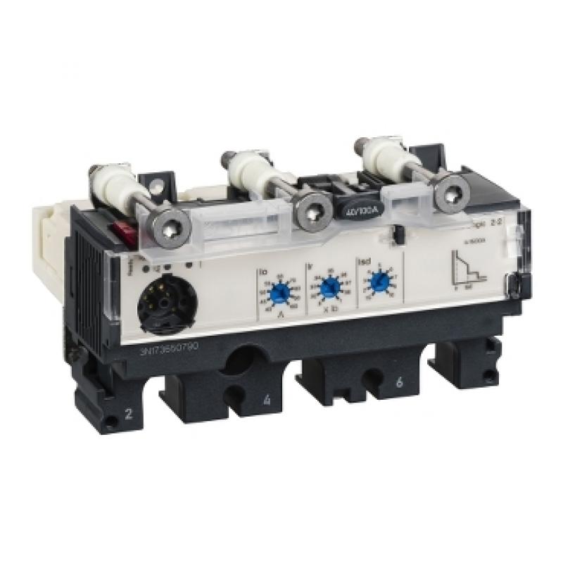 Розчіплювач 3P3D MicroLogic2.2M 250A для NSX250, Schneider LV431470 Фото: Розчіплювач 3P3D MicroLogic2.2M 250A для NSX250, Schneider LV431470