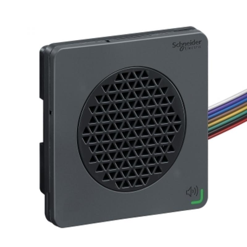 Звукова сирена DIN72 чорна PNP =24V