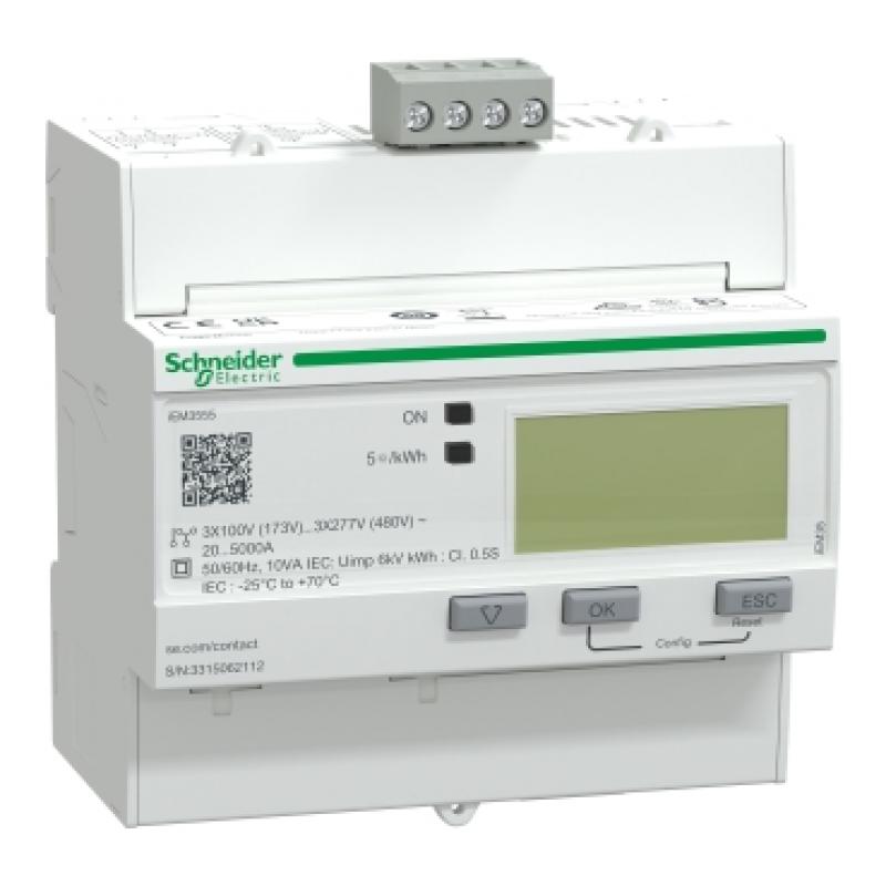 Лічильник енергії iEM3555 - Modbus - багатотарифний