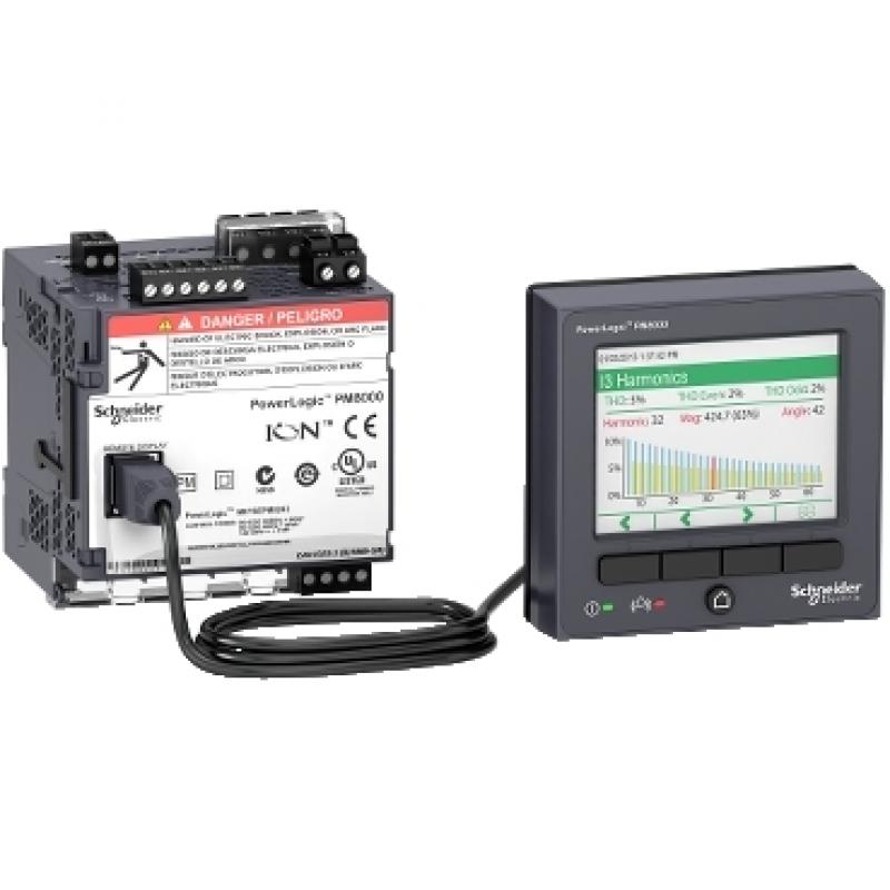 Вимірювач потужності PowerLogic- PM8244 - Modbus - MID