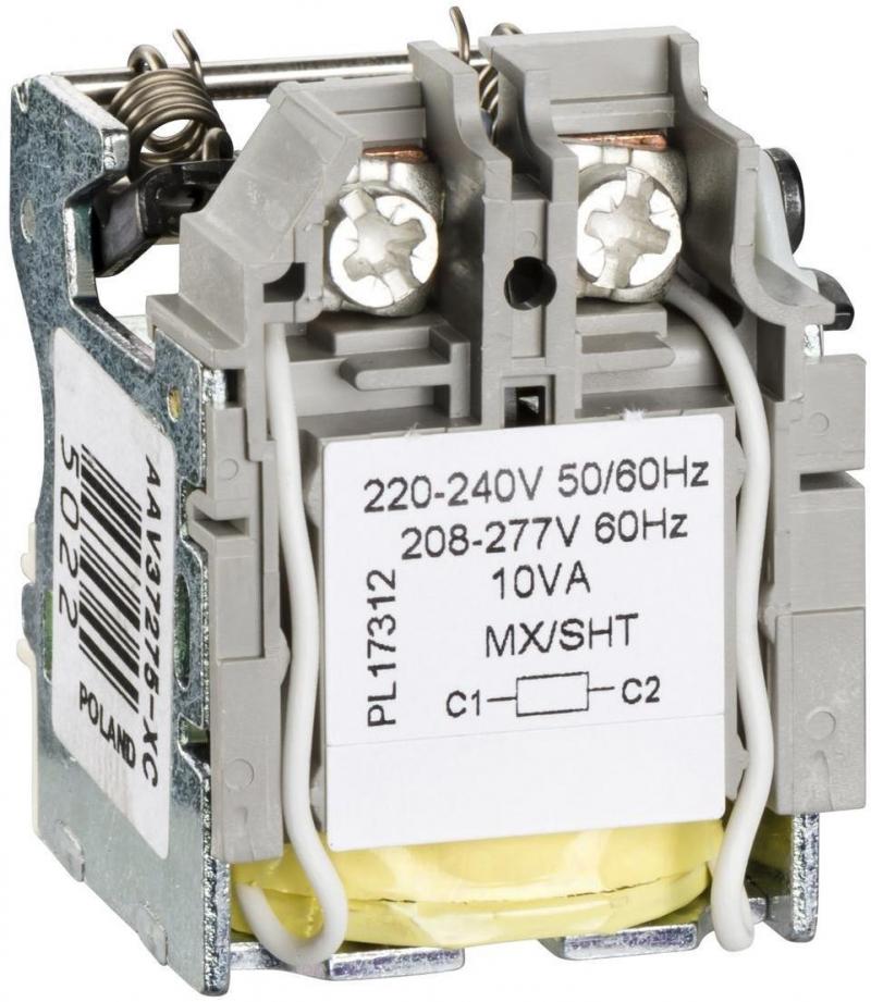 Розчіплювач MX 240В/50Гц 277В/60Гц NSX100-630,   Schneider  LV429387