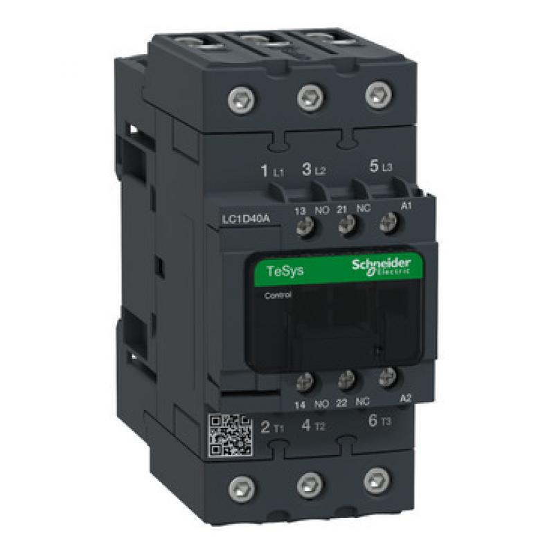 КОНТАКТОР D 3P 40A  3HO 220В 50/60Гц