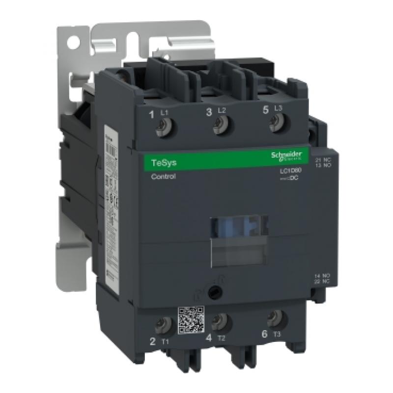 КОНТАКТОР D 3Р,80A,НО+НЗ,24В, Schneider